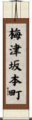 梅津坂本町 Scroll