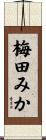 梅田みか Scroll