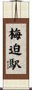 梅迫駅 Scroll