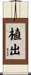 植出 Scroll
