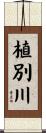 植別川 Scroll