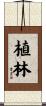 植林 Scroll