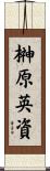 榊原英資 Scroll