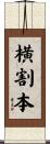 横割本 Scroll