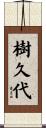 樹久代 Scroll