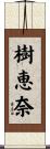 樹恵奈 Scroll
