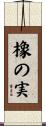 橡の実 Scroll