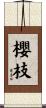 櫻枝 Scroll