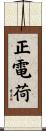 正電荷 Scroll