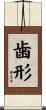 歯形 Scroll