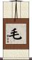 毛 Scroll