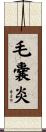 毛嚢炎 Scroll