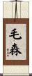 毛森 Scroll