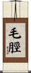 毛脛 Scroll