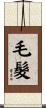 毛髮 Scroll
