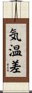 気温差 Scroll