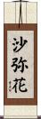 沙弥花 Scroll