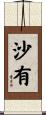 沙有 Scroll