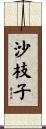 沙枝子 Scroll