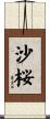 沙桜 Scroll
