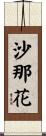沙那花 Scroll