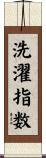 洗濯指数 Scroll