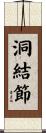 洞結節 Scroll