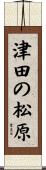 津田の松原 Scroll