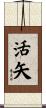 活矢 Scroll