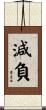 減負 Scroll