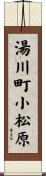 湯川町小松原 Scroll