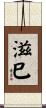 滋巳 Scroll