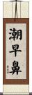 潮早鼻 Scroll