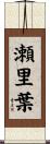 瀬里葉 Scroll