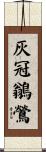 灰冠鶲鶯 Scroll
