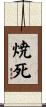 焼死 Scroll