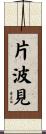 片波見 Scroll