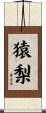 猿梨 Scroll