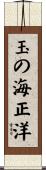 玉の海正洋 Scroll