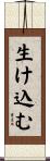 生け込む Scroll