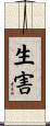 生害 Scroll