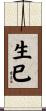 生巳 Scroll