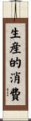 生産的消費 Scroll