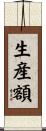 生産額 Scroll