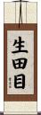 生田目 Scroll