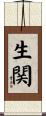 生関 Scroll