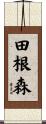 田根森 Scroll