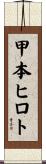 甲本ヒロト Scroll