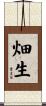 畑生 Scroll