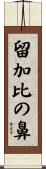 留加比の鼻 Scroll